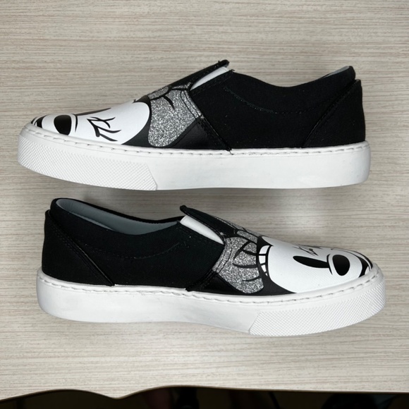 Chiara Ferragni x Disney Minnie Mouse Slip On Sneakers NWOT - Picture 4 of 7